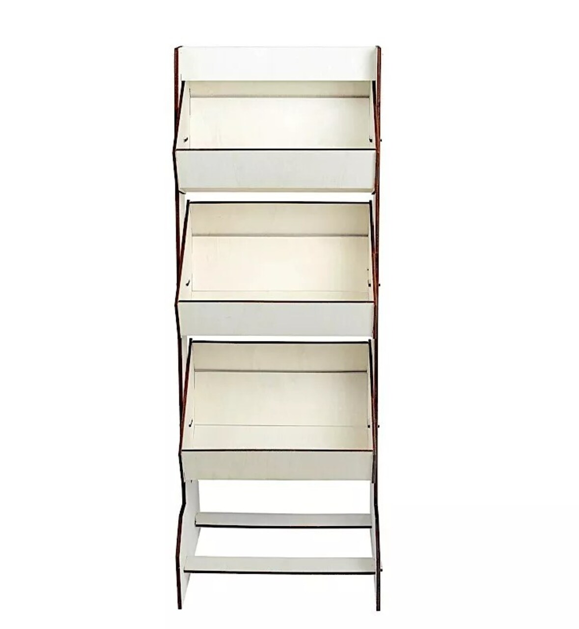 33 in Natural 3 Tier Laser Cut Wooden Cupcake Dessert DISPLAY STAND Party Events